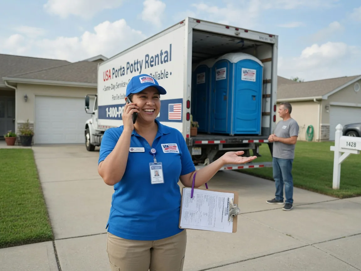 Porta Potty Rental Ganado, AZ FAQs